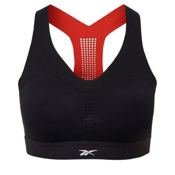 Reebok Black PureMove Bra Motion Sense 36D M L - Picture 6 of 15